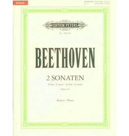 Edition Peters Beethoven - Piano Sonatas (2), Op.14