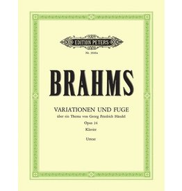 Edition Peters - Johannes Brahms - PianoWorks, Inc