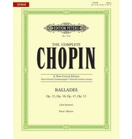 Edition Peters Chopin - Ballades