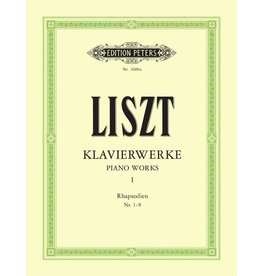 Edition Peters Liszt - Piano Works Vol.1