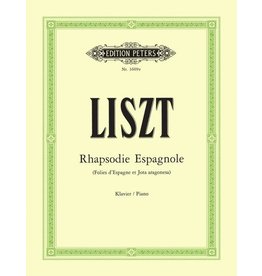 Edition Peters Liszt - Rhapsodie Espagnole
