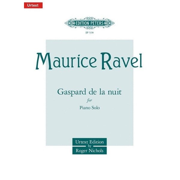 Edition Peters Ravel - Gaspard de la nuit