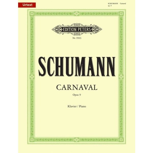 Edition Peters Schumann - Carnaval Op.9