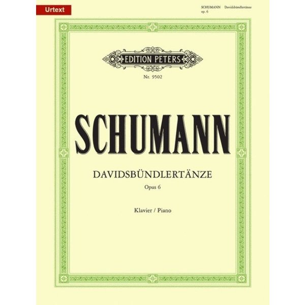 Edition Peters Schumann - Davidsbündlertänze Op.6