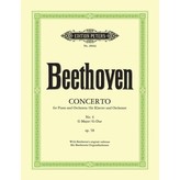 Edition Peters Beethoven - Concerto No. 4 in G Op. 58