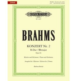 Edition Peters Brahms - Piano Concerto No.2 in Bb Major Op.83