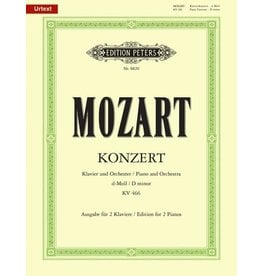 Edition Peters Mozart, Conerto No.20 in D Minor KV466