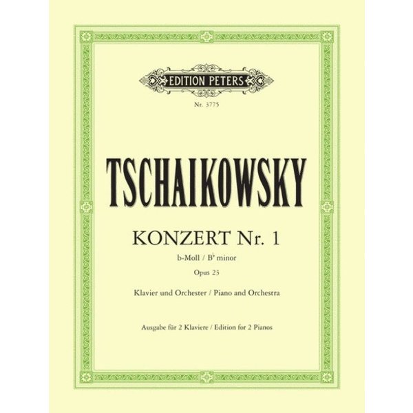 Edition Peters Tchaikovsky - Concerto No.1 in Bb minor Op.23