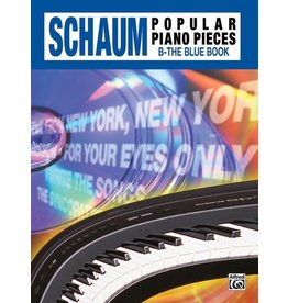 Alfred Music John W. Schaum Popular Piano Pieces, B: The Blue Book