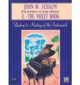 Alfred Music John W. Schaum Piano Course, E: The Violet Book