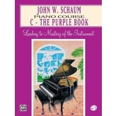 Alfred Music John W. Schaum Piano Course, C: The Purple Book