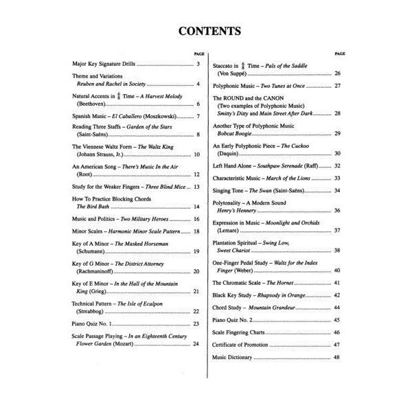 John W Schaum Piano Course D: The Orange Book PianoWorks Inc John W Schaum Piano Course D: The Orange Book PianoWorks Inc