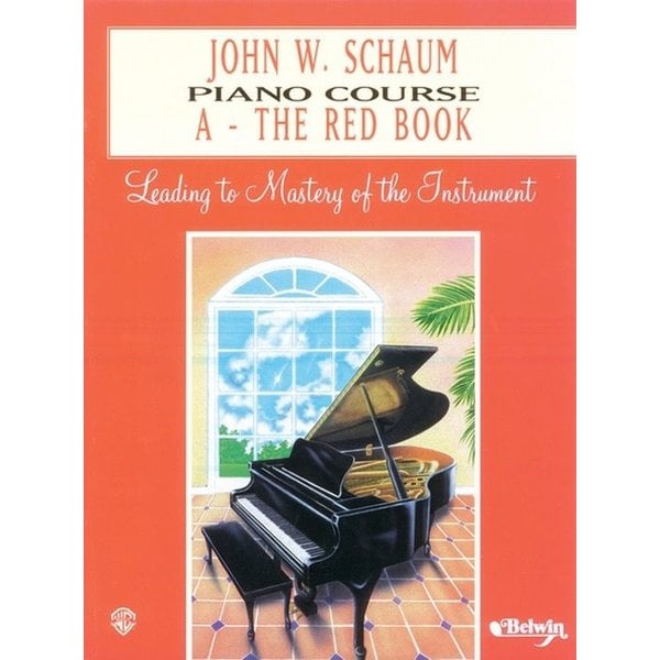 Alfred Music John W. Schaum Piano Course, A: The Red Book