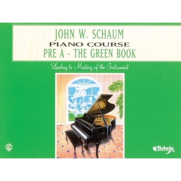 Alfred Music John W. Schaum Piano Course, Pre-A: The Green Book