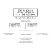 Alfred Music John W. Schaum Piano Course, Pre-A: The Green Book