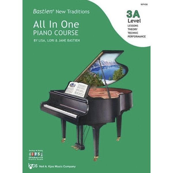 Kjos Bastien New Traditions: All In One Piano Course - Level 3A
