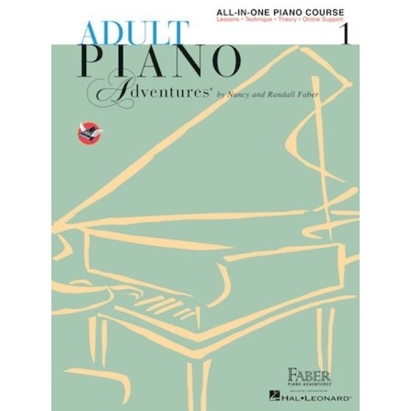 Faber Piano Adventures Adult Piano Adventures All-in-One Lesson Book 1 with CD
