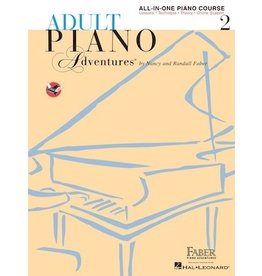 Faber Piano Adventures Adult Piano Adventures All-in-One Lesson Book 2 with CD