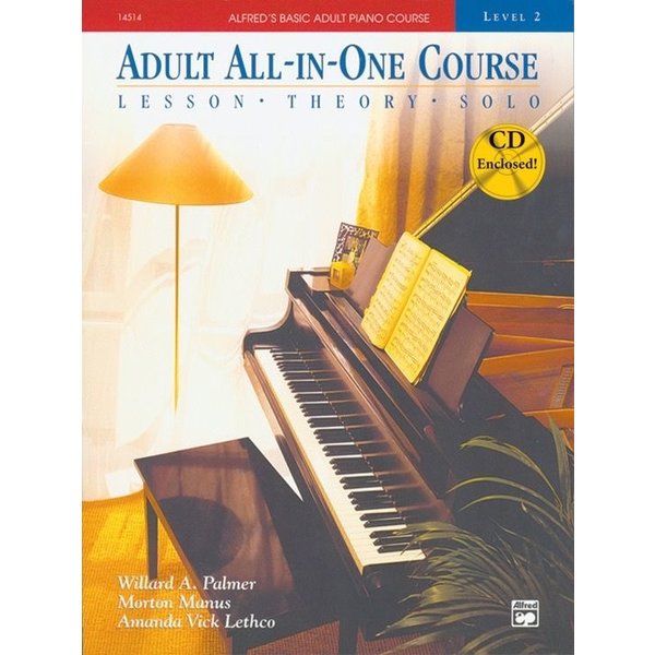 Alfred Music Alfred's Basic Adult All-in-One Course, Book 2 (w/CD)