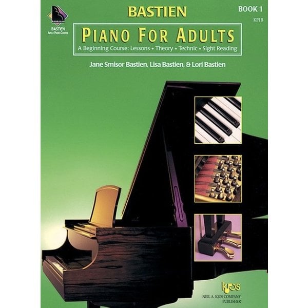 Bastien Piano For Adults, Book 1 (Book & 2-CD)
