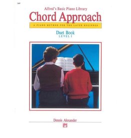 Alfred Music Alfred's Basic Piano: Chord Approach Duet Book 1