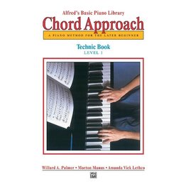 Alfred Music Alfred's Basic Piano: Chord Approach Technic Book 1
