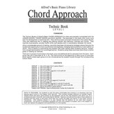 Alfred Music Alfred's Basic Piano: Chord Approach Technic Book 1