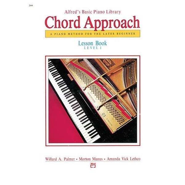 Alfred Music Alfred's Basic Piano: Chord Approach Lesson Book 1