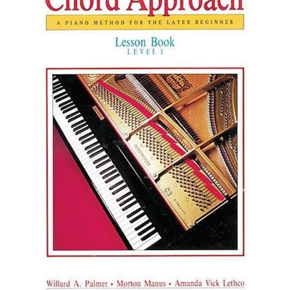 Cadena congestión Decisión Alfred's Basic Piano: Chord Approach Lesson Book 1 - PianoWorks, Inc