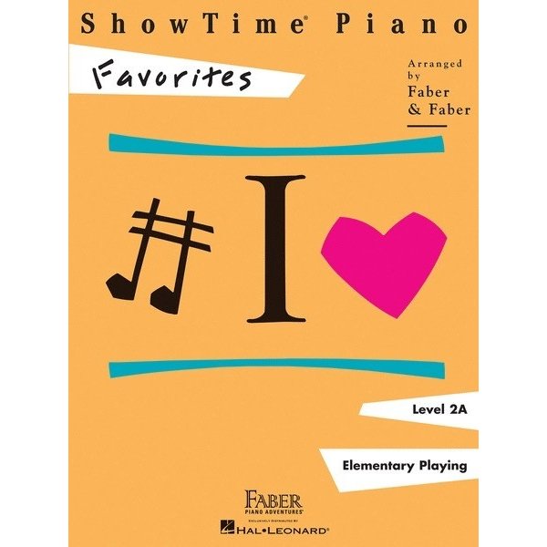 Faber Piano Adventures ShowTime Piano - Favorites Level 2A