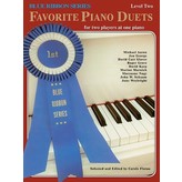 Alfred Music The Blue Ribbon Series: Favorite Piano Duets, Level 2, Volume 1