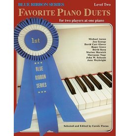 Alfred Music The Blue Ribbon Series: Favorite Piano Duets, Level 2, Volume 1