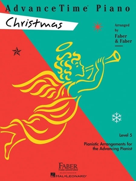 Piano Adventures Level 1 - Christmas Book by Nancy Faber - Piano Method -  Sheet Music
