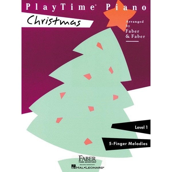 Piano Adventures Level 1 - Christmas Book by Nancy Faber - Piano Method -  Sheet Music