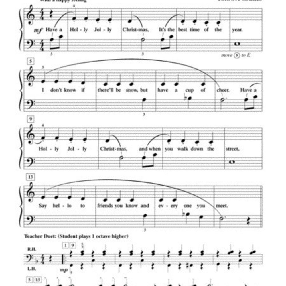 PlayTime Piano, Level 1 (5-Finger Melodies): Christmas by Nancy Faber