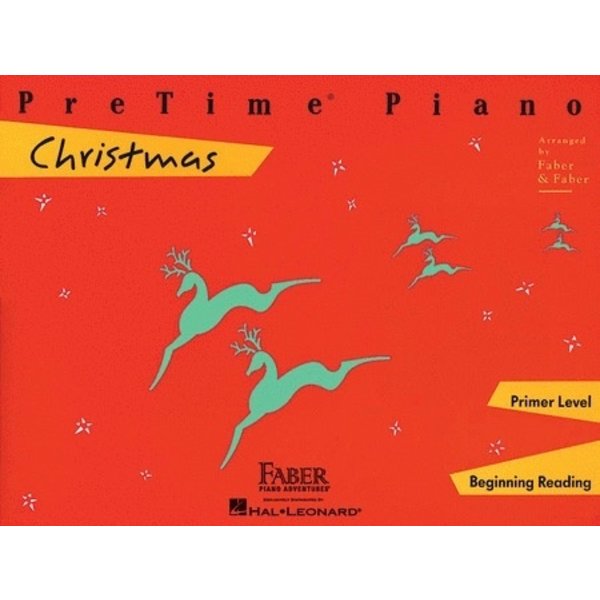 Faber Piano Adventures PreTime Piano - Christmas Primer Level