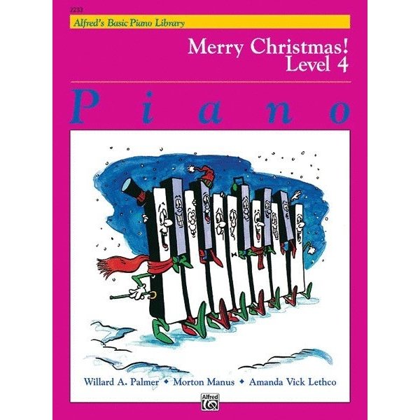 Alfred Music Alfred's Basic Piano Library: Merry Christmas! Book 4
