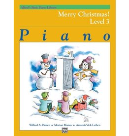Alfred Music Alfred's Basic Piano Course: Merry Christmas! Book 3