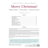 Alfred Music Alfred's Basic Piano Course: Merry Christmas! Complete Book 1 (1A/1B)