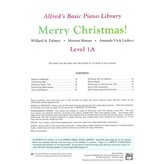 Alfred Music Alfred's Basic Piano Course: Merry Christmas! Book 1A