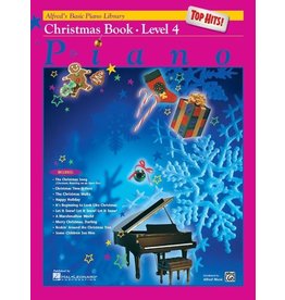 Alfred Music Alfred's Basic Piano Course: Top Hits! Christmas Book 4