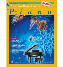 Alfred Music Alfred's Basic Piano Course: Top Hits! Christmas Book 3