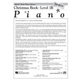 Alfred Music Alfred's Basic Piano Course: Top Hits! Christmas Book 1B