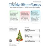 Alfred Music Premier Piano Course: Christmas Book 3