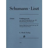 Henle Urtext Editions Schumann - Spring Night from Song Cycle Op. 39