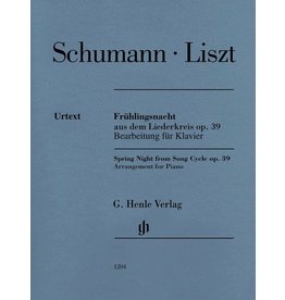 Henle Urtext Editions Schumann - Spring Night from Song Cycle Op. 39