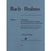 Henle Urtext Editions Bach/Brahms - Chaconne from Partita No. 2 in D Minor