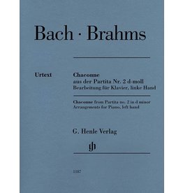 Henle Urtext Editions Bach/Brahms - Chaconne from Partita No. 2 in D Minor