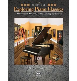 Alfred Music Exploring Piano Classics Technique, Level 6
