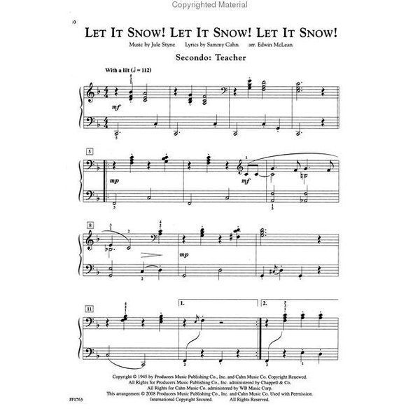 In Recital with Popular Christmas Music, Book 3 PianoWorks, Inc